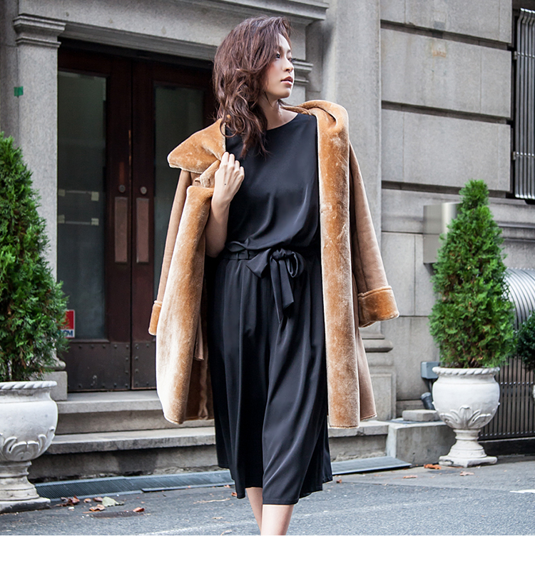 パーティードレス ガウチョ オールインワン